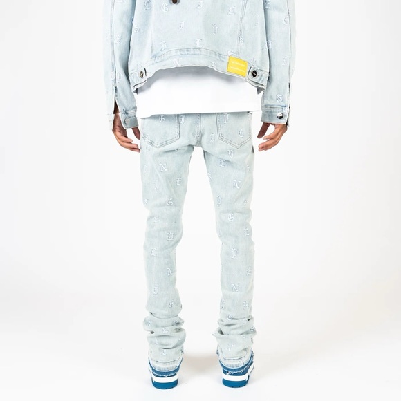 PHEELINGS "SOUL STAMPED" DENIM JACKET ONLY - Picture 3 of 4